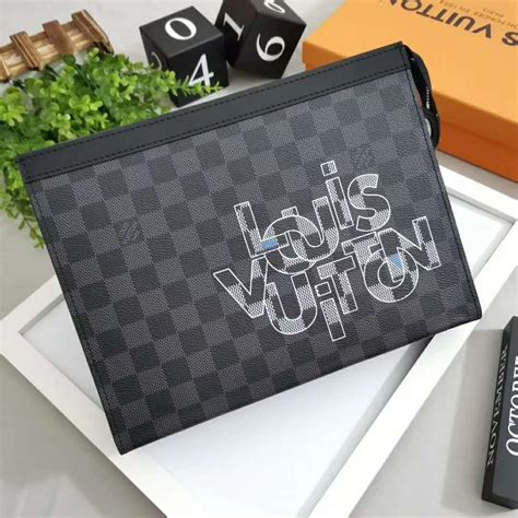 tracolla damier louis vuitton|Pochette Voyage MM Damier Graphite Canvas .